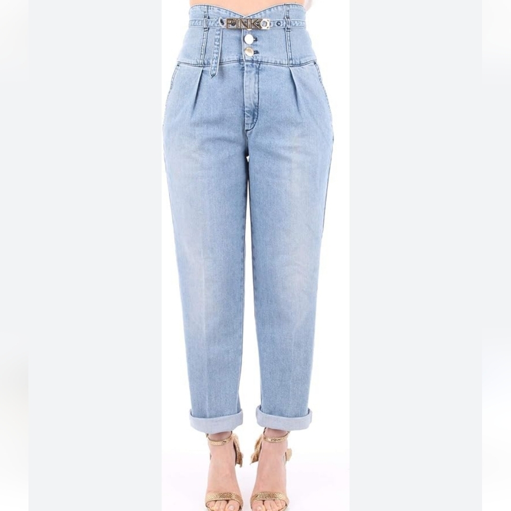 Pinko Ariel Bustier Jeans Pinko Made In Italy Size 28 US.